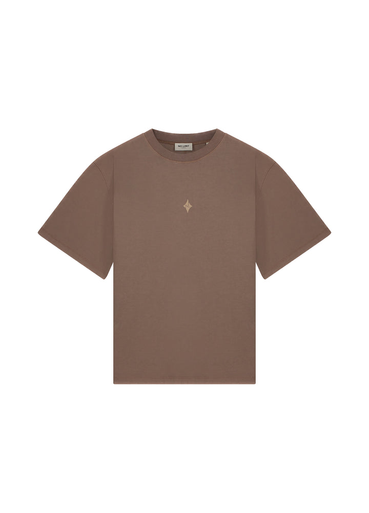 T-Shirt - Washed Otter Brown