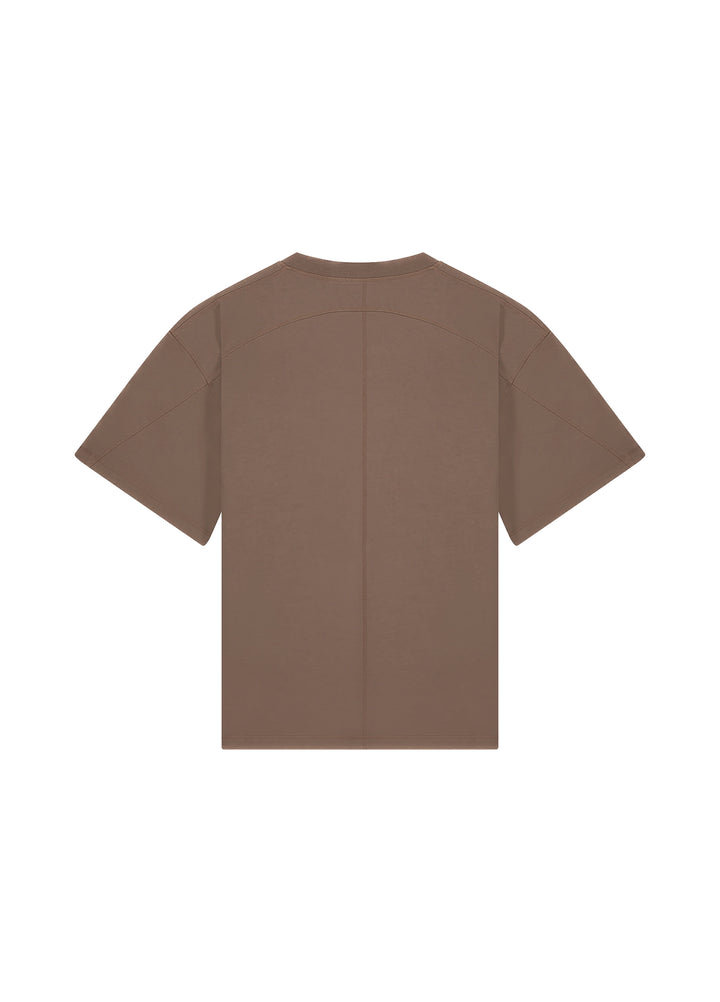 T-Shirt - Washed Otter Brown