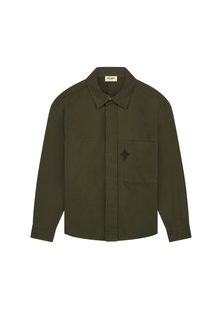 Shirt - Navy Green