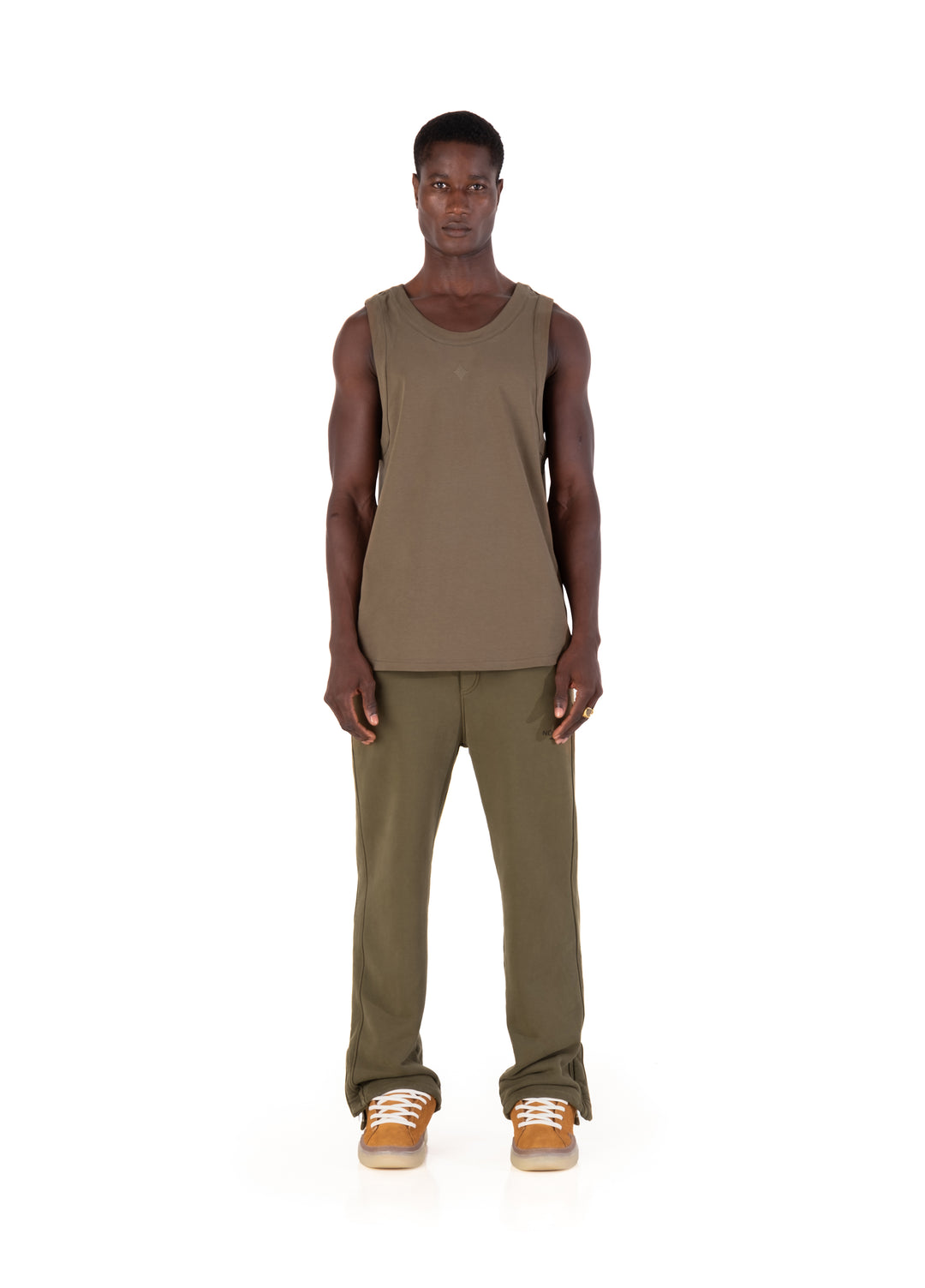 The Marcel Top - Khaki Grenade