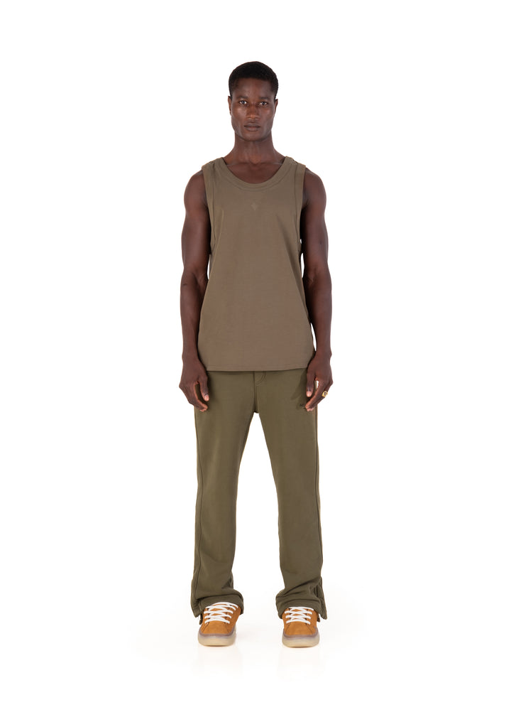 The Marcel Top - Khaki Grenade