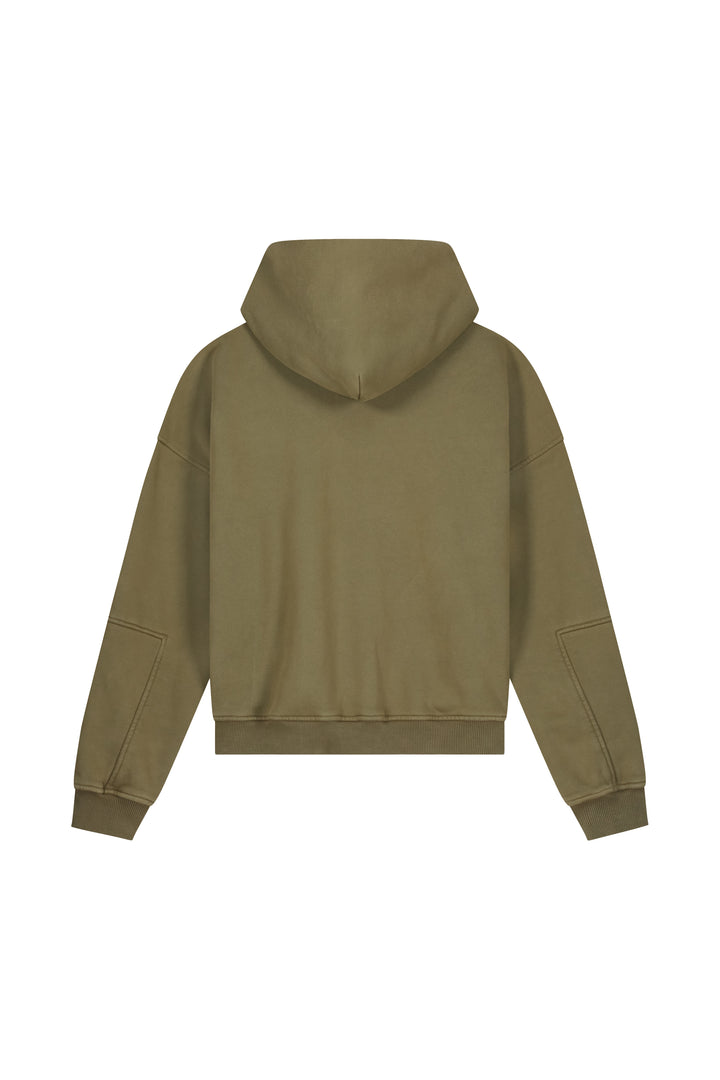 The Nomad Hoodie - Khaki Grenade