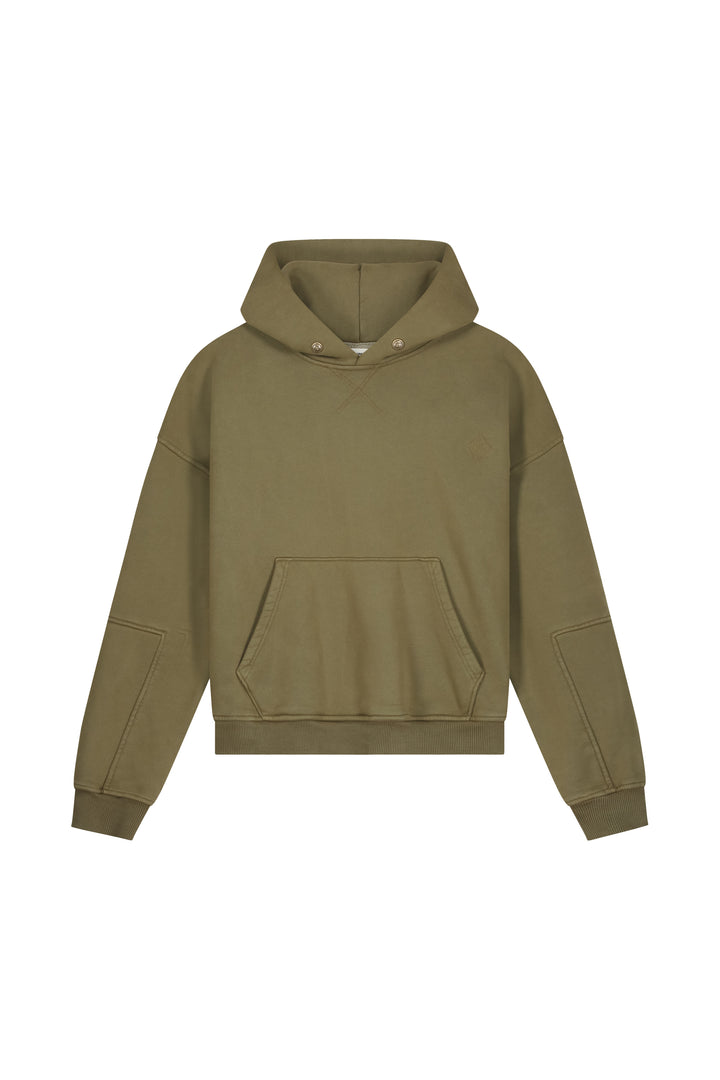 The Nomad Hoodie - Khaki Grenade