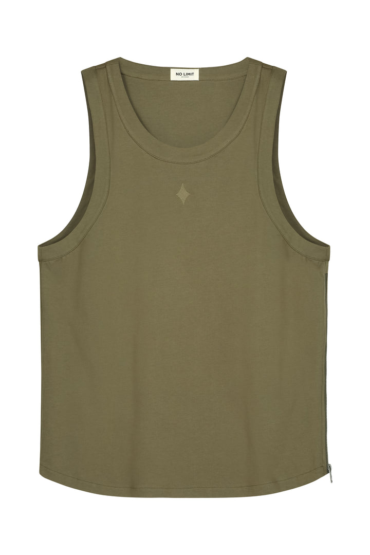 The Marcel Top - Khaki Grenade